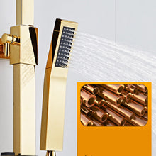 Charger l'image dans la galerie, Gold Shower Set Luxury Shower System 360 Degree Rotating 4 Water Modes PVD Plating