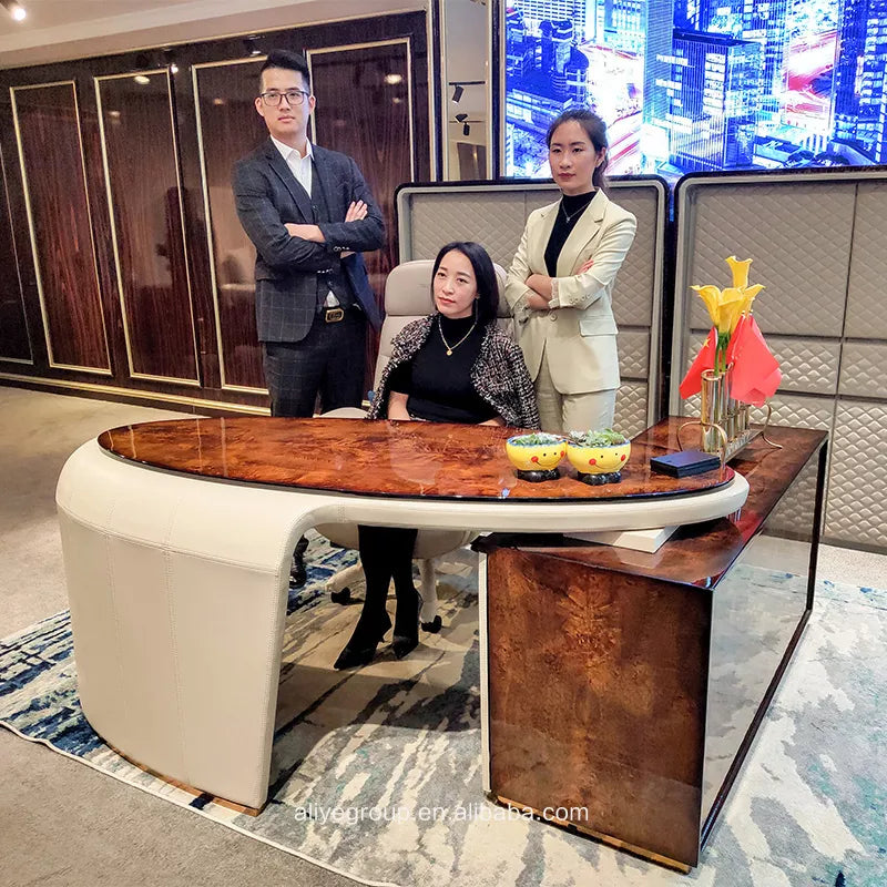 luxury furniture office table executive desk office set