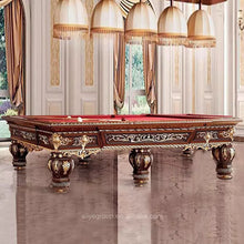 Load image into Gallery viewer, Palace luxury snooker pool table solid wood material American billiard pool table
