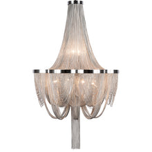 Load image into Gallery viewer, Modern pendant chandelier for stairs
Luxury hanging chandelier light
Statement chandelier for staircase
Grand foyer staircase chandelier
Elegant staircase chandelier
