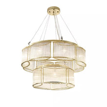 Load image into Gallery viewer, Elegant decorative art dining residential interior led crystal chandelier