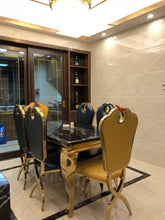 Load image into Gallery viewer, New Listing Modern Long Dining Table China Luxury Marble Dining Room Table 6 Persons