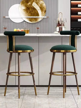 Load image into Gallery viewer, Bar Height Chair Luxury Wooden Bar Stool Chair