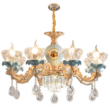 Load image into Gallery viewer, high quality 10 light pendant ceiling led chandelier china