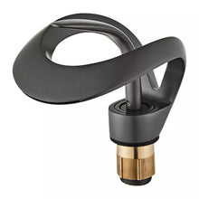 Lade das Bild in den Galerie-Viewer, Luxury Waterfall Art Basin Faucet Cold Heat Single Hole Brass Bathroom Lavatory Wash Hand Basin Tap