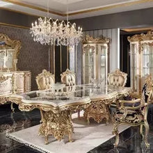 Load image into Gallery viewer, antique Dining Table Set/Dining Table and Chair