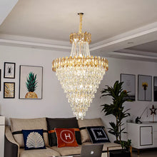 Load image into Gallery viewer, Modern Style Decorative Dining Room Bedroom Hotel Luxury Crystal Led Chandelier Lighting