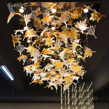Load image into Gallery viewer, modern design decorative crystal led lighting big chandelier pendant lamp