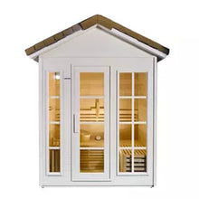 Load image into Gallery viewer, 3 person outdoor traditional steam sauna room