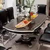 Cargar imagen en el visor de la galería, teak wood antique dining table and chair