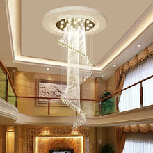 Load image into Gallery viewer, High ceiling staircase chandelier
Contemporary staircase chandelier
Elegant staircase chandelier
Villa staircase chandelier
Duplex staircase chandelier