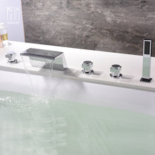 Cargar imagen en el visor de la galería, Bathroom bathtub faucet water mixer