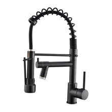 Load image into Gallery viewer, Pull down kitchen faucet
Pull out kitchen faucet
Single handle kitchen faucet
Double handle kitchen faucet
Commercial style kitchen faucet
Touchless kitchen faucet
Wall mount kitchen faucet
Deck mount kitchen faucet
Stainless steel kitchen faucet
Black kitchen faucet
Brass kitchen faucet
Matte black kitchen faucet