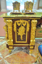 Load image into Gallery viewer, Luxury Solid Wood Gold Plated Throne Chair For Dining Area or Living Room