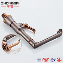 Charger l'image dans la galerie, Deck Mounted Brass ORB Bathroom Single Lever Basin Mixer Tap