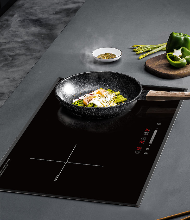 2 burner induction cooktop built outlet in