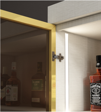 Load image into Gallery viewer, Home Furniture Wine Cabinet Display Frame Wine Rack Cabinet Living Room Bar Wine Rack Cabinet