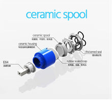 Load image into Gallery viewer, Pull down kitchen faucet
Pull out kitchen faucet
Single handle kitchen faucet
Double handle kitchen faucet
Commercial style kitchen faucet
Touchless kitchen faucet
Wall mount kitchen faucet
Deck mount kitchen faucet
Stainless steel kitchen faucet
Black kitchen faucet
Brass kitchen faucet
Matte black kitchen faucet