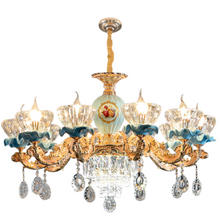 Load image into Gallery viewer, high quality 10 light pendant ceiling led chandelier china