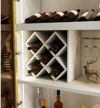 Load image into Gallery viewer, Home Furniture Wine Cabinet Display Frame Wine Rack Cabinet Living Room Bar Wine Rack Cabinet