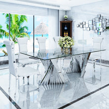 Load image into Gallery viewer, Dining room dining table with high ending