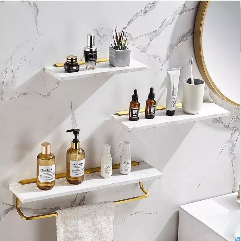 Marble shelves for bathroom discount