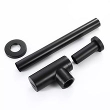 Lade das Bild in den Galerie-Viewer, Matte Black Bathroom Vessel Sink Vanity P-Trap Drainer Pop Up Drain Stopper