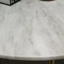 Load image into Gallery viewer, Modern Stainless Steel Round Marble Dining Gold Luxury Coffee Table