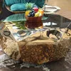 Cargar imagen en el visor de la galería, Luxury Polished Italy Design Electroplating Gold and Silver crushed Diamond Coffee table