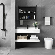 Load image into Gallery viewer, Sintered Stone Wall Mount Bathroom Sink Wash Basin