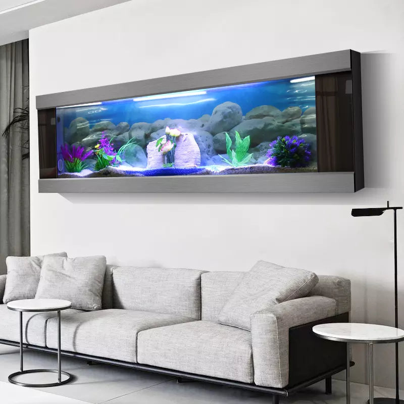 Modern Customizable High Quality Wall Mounted Aquarium Fish Tank – La  Moderno
