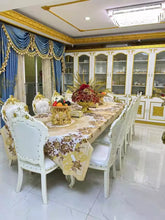 Load image into Gallery viewer, Dining Table and Chair Set Luxury Modern Restaurant Home Furniture Dining Room Table Set 10 seater dining table