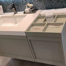 Загрузить изображение в средство просмотра галереи, Cabinet with Organizer Tray Hampton Inn Hotel Bathroom