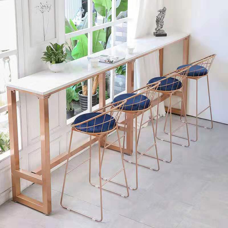 Stainless steel bar table deals and stools