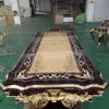 Load image into Gallery viewer, Classic Luxury wooden furniture living room dining table with 8 seater dining room furniture