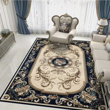Load image into Gallery viewer, Wool Silk Carpet hand tufted Home decoration table cut pile Rug