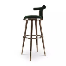 Load image into Gallery viewer, Bar Height Chair Luxury Wooden Bar Stool Chair