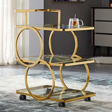 Cargar imagen en el visor de la galería, Modern Style Simple Design Home Use Kitchen Furniture Trolly