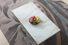 Load image into Gallery viewer, Visionnaire Home Contemporary Luxury Marble Center Table Gold Stainless Steel Glass Coffee Table