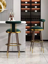 Load image into Gallery viewer, Bar Height Chair Luxury Wooden Bar Stool Chair