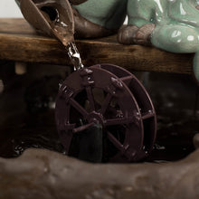 Charger l'image dans la galerie, High quality gift New Classical/Post-modern Style Living Room Flowing Water Ring Light Lamp For Decorative Tabletop Fountain