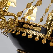 Load image into Gallery viewer, Luxury Design Living Room Decoactive Hanging Lamp Led Chandelier Brass Pendant Light