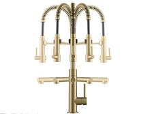 Load image into Gallery viewer, Best modern kitchen faucet for home
Kitchen faucet with pull down sprayer
Commercial pull out kitchen sink faucet
Touchless sensor kitchen faucet with sprayer
Contemporary stainless steel kitchen faucet
Easy install kitchen faucet for sink
High arc kitchen faucet with swivel spout
Durable kitchen tap for heavy use
Modern luxury kitchen faucet design