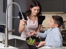 Cargar imagen en el visor de la galería, Pull down kitchen faucet
Pull out kitchen faucet
Single handle kitchen faucet
Double handle kitchen faucet
Commercial style kitchen faucet
Touchless kitchen faucet
Wall mount kitchen faucet
Deck mount kitchen faucet
Stainless steel kitchen faucet
Black kitchen faucet
Brass kitchen faucet
Matte black kitchen faucet