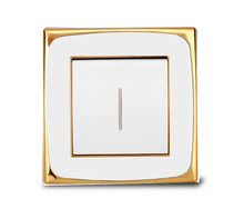 Load image into Gallery viewer, UK Sockets Luxury Fashion Acrylic Universal Electric Socket White Color Metal Steel Switch Socket
