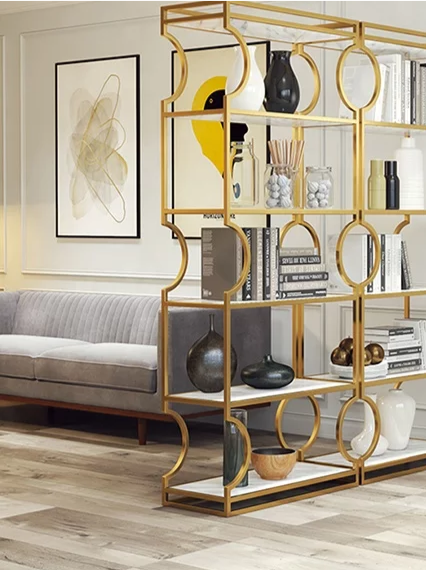 Storage Rack Stainless Steel Electroplating Glass