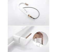 Load image into Gallery viewer, Pull down kitchen faucet
Pull out kitchen faucet
Single handle kitchen faucet
Double handle kitchen faucet
Commercial style kitchen faucet
Touchless kitchen faucet
Wall mount kitchen faucet
Deck mount kitchen faucet
Stainless steel kitchen faucet
Black kitchen faucet
Brass kitchen faucet
Matte black kitchen faucet
