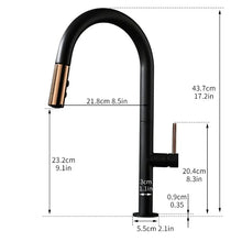 Load image into Gallery viewer, Best modern kitchen faucet for home
Kitchen faucet with pull down sprayer
Commercial pull out kitchen sink faucet
Touchless sensor kitchen faucet with sprayer
Contemporary stainless steel kitchen faucet
Easy install kitchen faucet for sink
High arc kitchen faucet with swivel spout
Durable kitchen tap for heavy use
Modern luxury kitchen faucet design