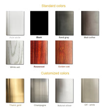 Load image into Gallery viewer, Aluminum Frame Tempered Glass Living Room Door Sliding (PLEASE SEND YOUR SIZE)