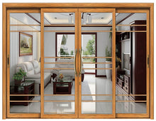Load image into Gallery viewer, Aluminum Glass Sliding Balcony Door Design (PLEASE SEND YOUR SIZE).